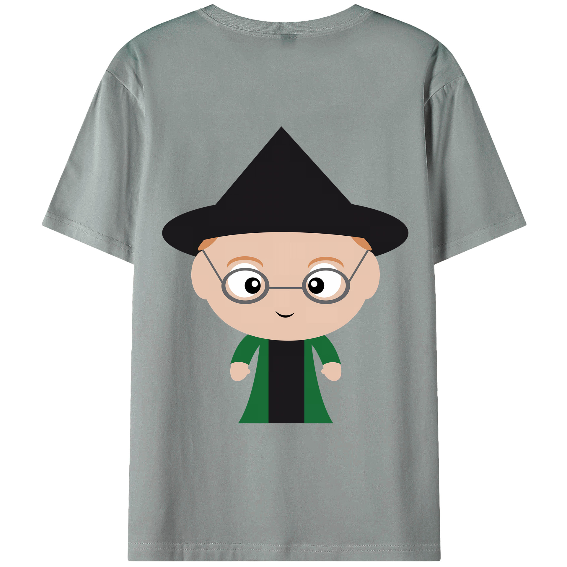（画像用） Harry Potter ハリー・ポッターシリーズ 綿100％ メンズ半袖Tシャツ（バックプリント） 通気性